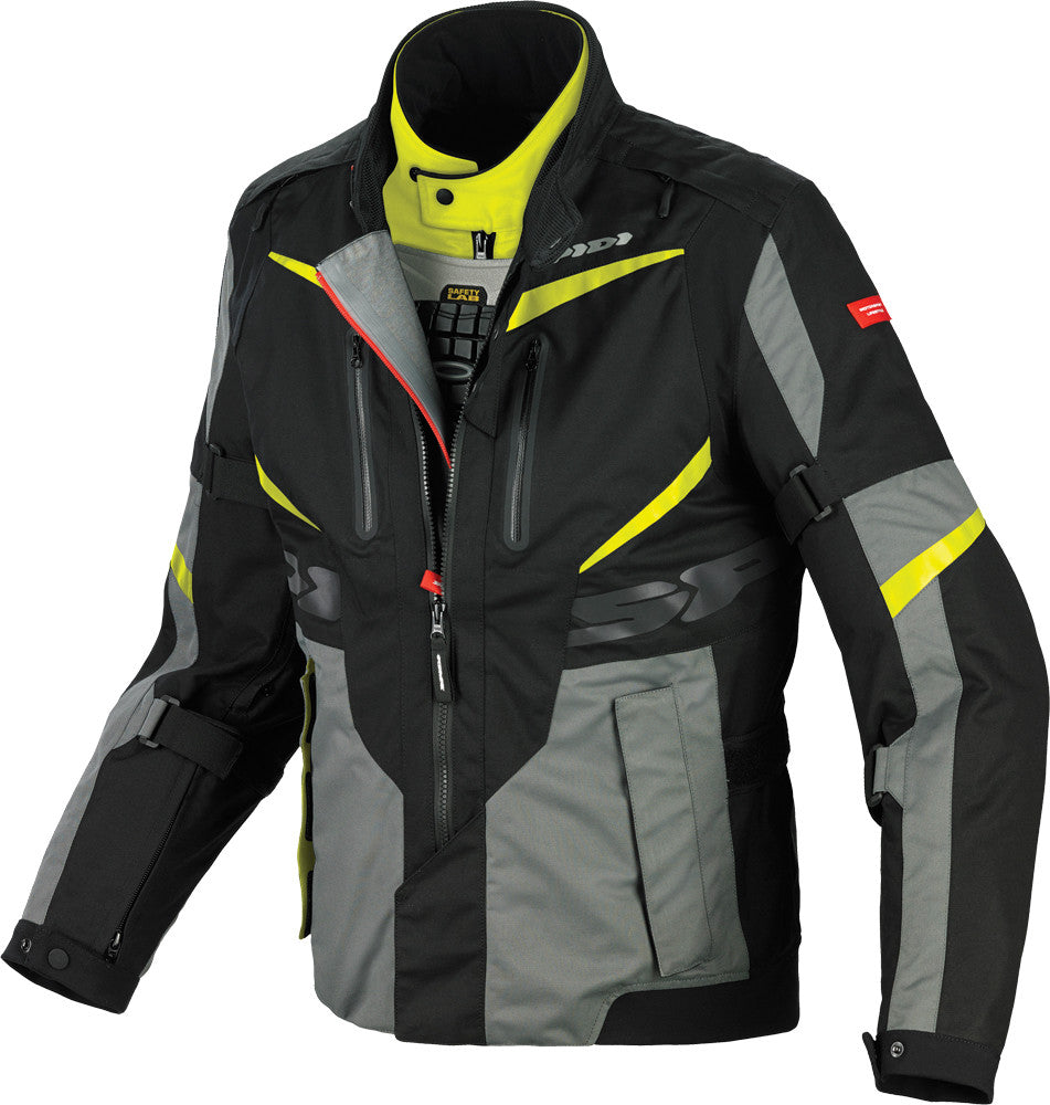 SPIDI X-Tour Jacket Black/Hi-Vis 2x D141-016-2X