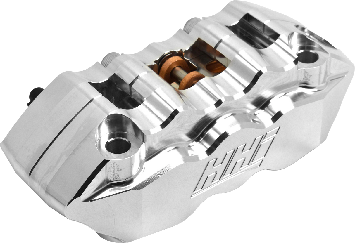HAWG HALTERS INC 6 Pist Frt Radial Mnt Cal R/H Chrome RHRMCC6108