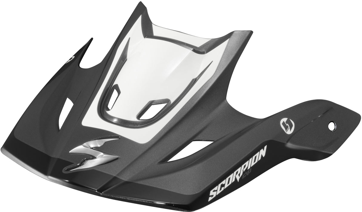 SCORPION EXO Vx-R70 Peak Visor Ozark Dark Grey/White 70-06-82