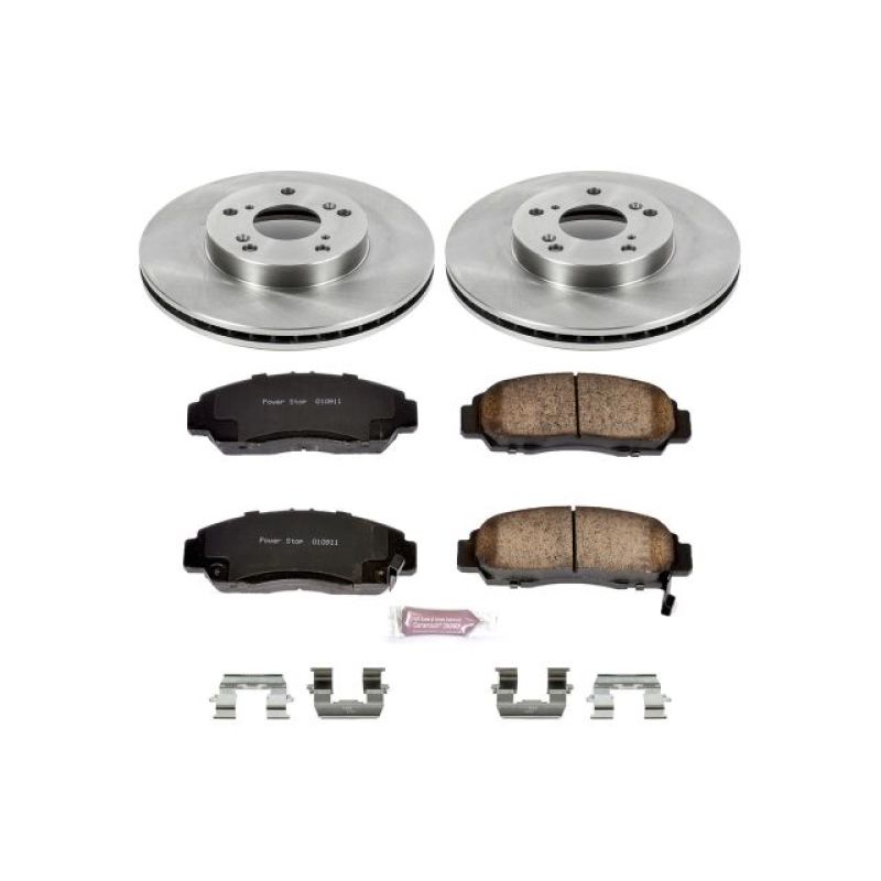 Power Stop 03-07 Honda Accord Front Autospecialty Brake Kit KOE2558