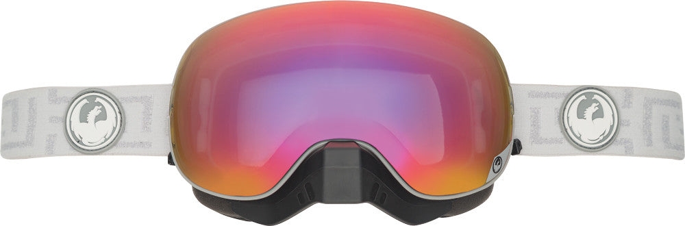 DRAGON X2 Snow West W/Purple Ion /Yellow Red Ion Lens 266747728141