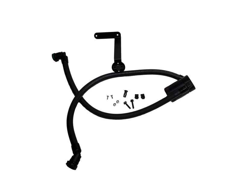 J&L 2011-2023 Ford F-150 2.7L/3.5L/5.0L Passenger Side Oil Separator 3.0 - Black Anodized 3016P-B