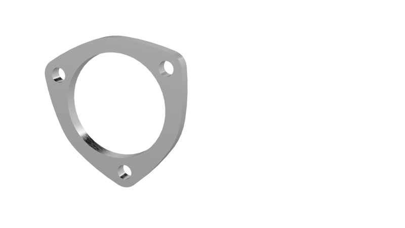 QTP 3in Weld-On QTEC 3 Bolt Flange 10300F