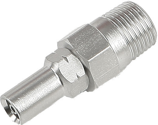 GOODRIDGE Sniper 2 Npt Straight Male Adapter Stainless 1/8" SN816-02-18BDC