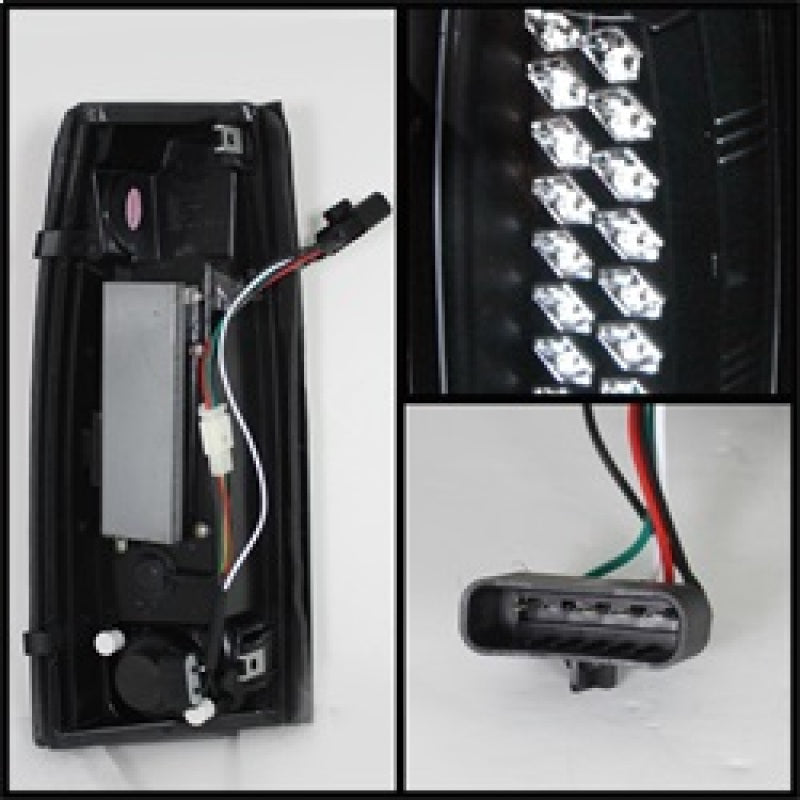 Spyder Chevy C/K Series 1500 88-98/Blazer 92-94 LED Tail Lights Blk ALT-YD-CCK88-LED-BK 5001351