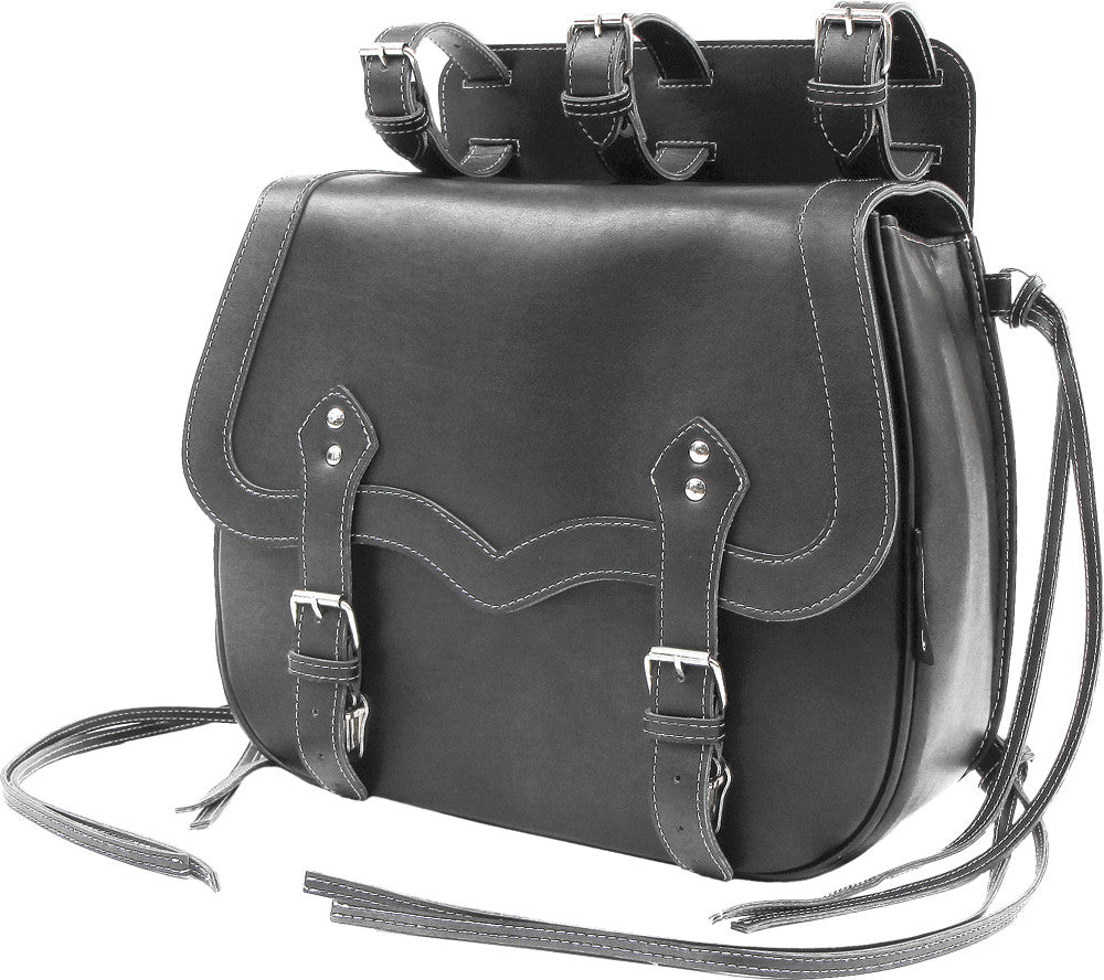 WEST-EAGLE Fl-1 Saddlebag Black 6413-BK