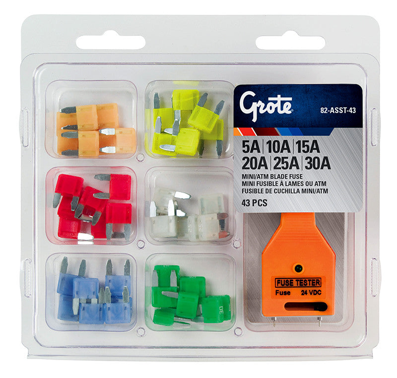 GROTE Atm Fuse Asmt 42/Pk 82-ASST-43