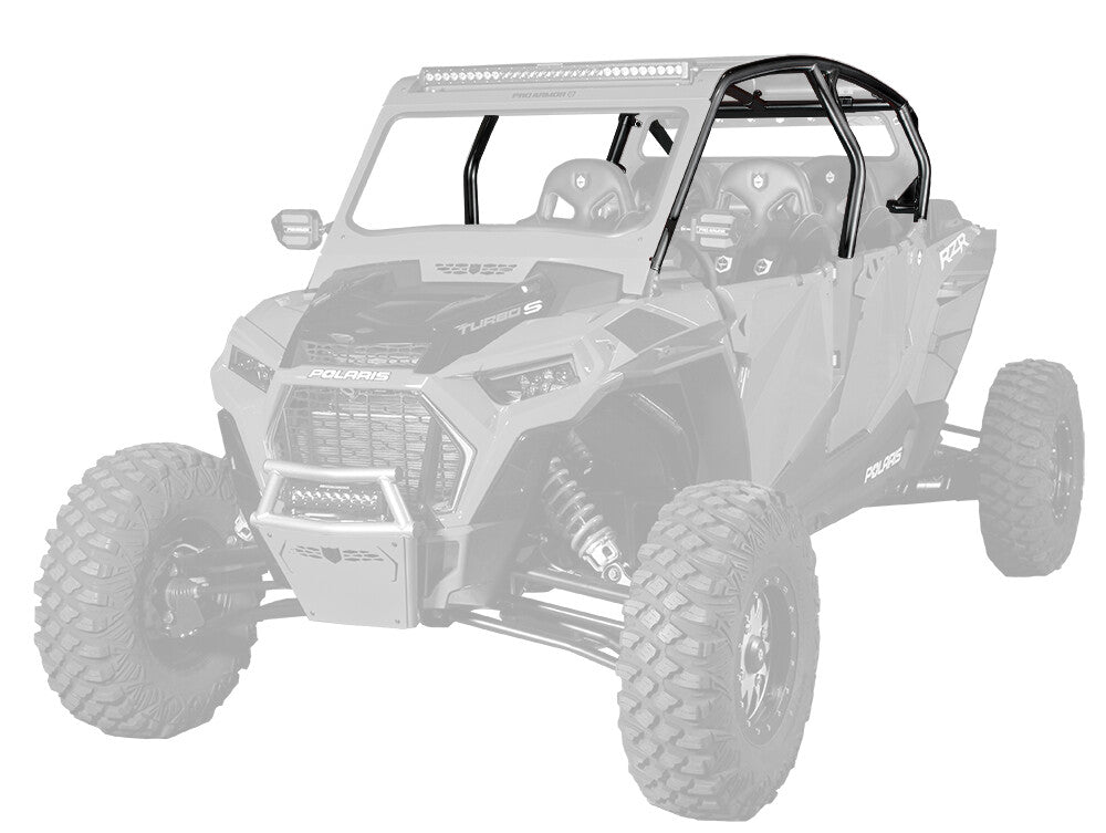 PRO ARMOR Baja Cage W/No Intrusion Black P188C045BL