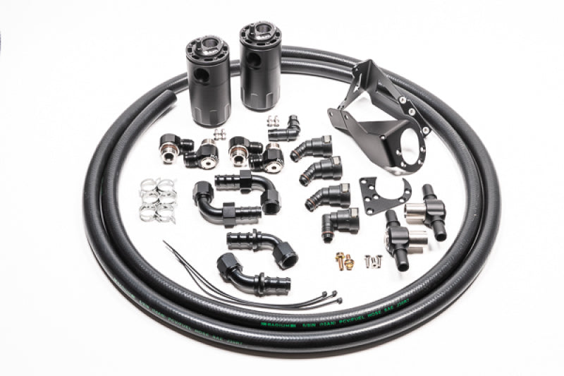 Radium Engineering Dual Catch Can Kit Nissan R32 Skyline GT-R Fluid Lock 20-0590-FL