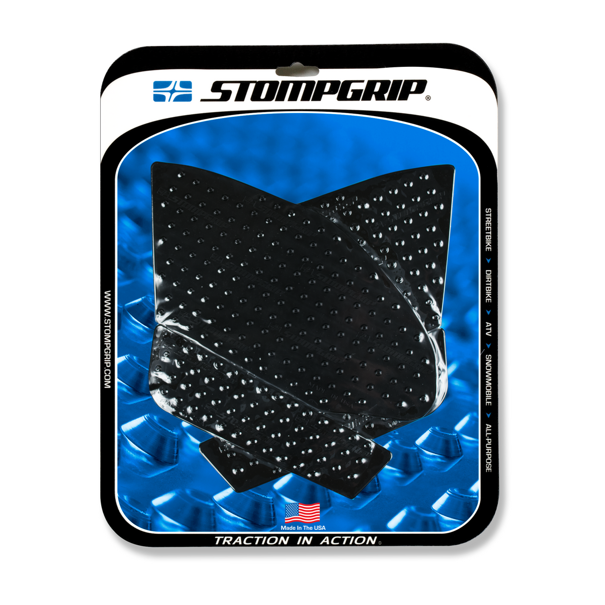 STOMPGRIP Tank Pad Kit Volcano Black 55-10-0143B