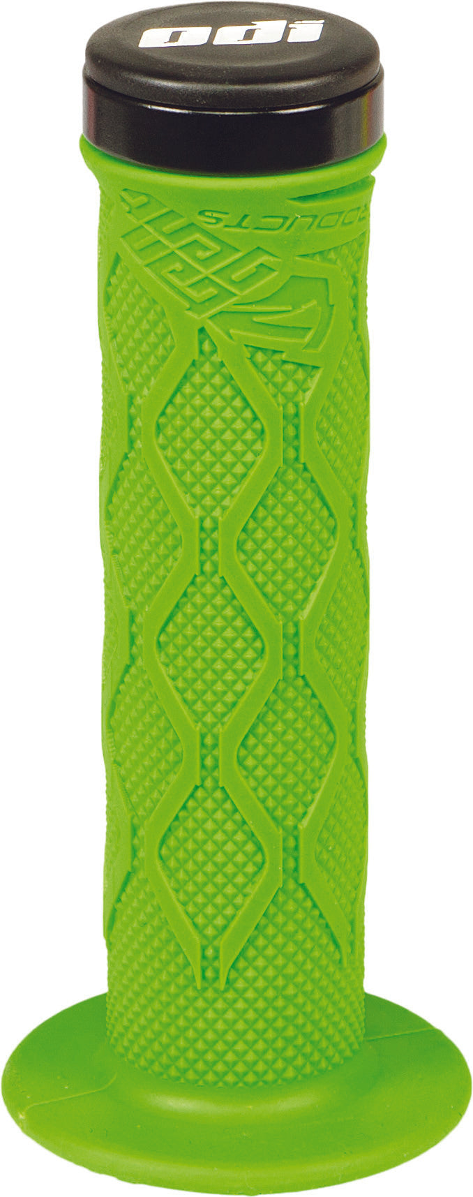 TANGENT Pro Lock-On Grips Green W/Black Alloy Clamp 130mm 16-2101GR