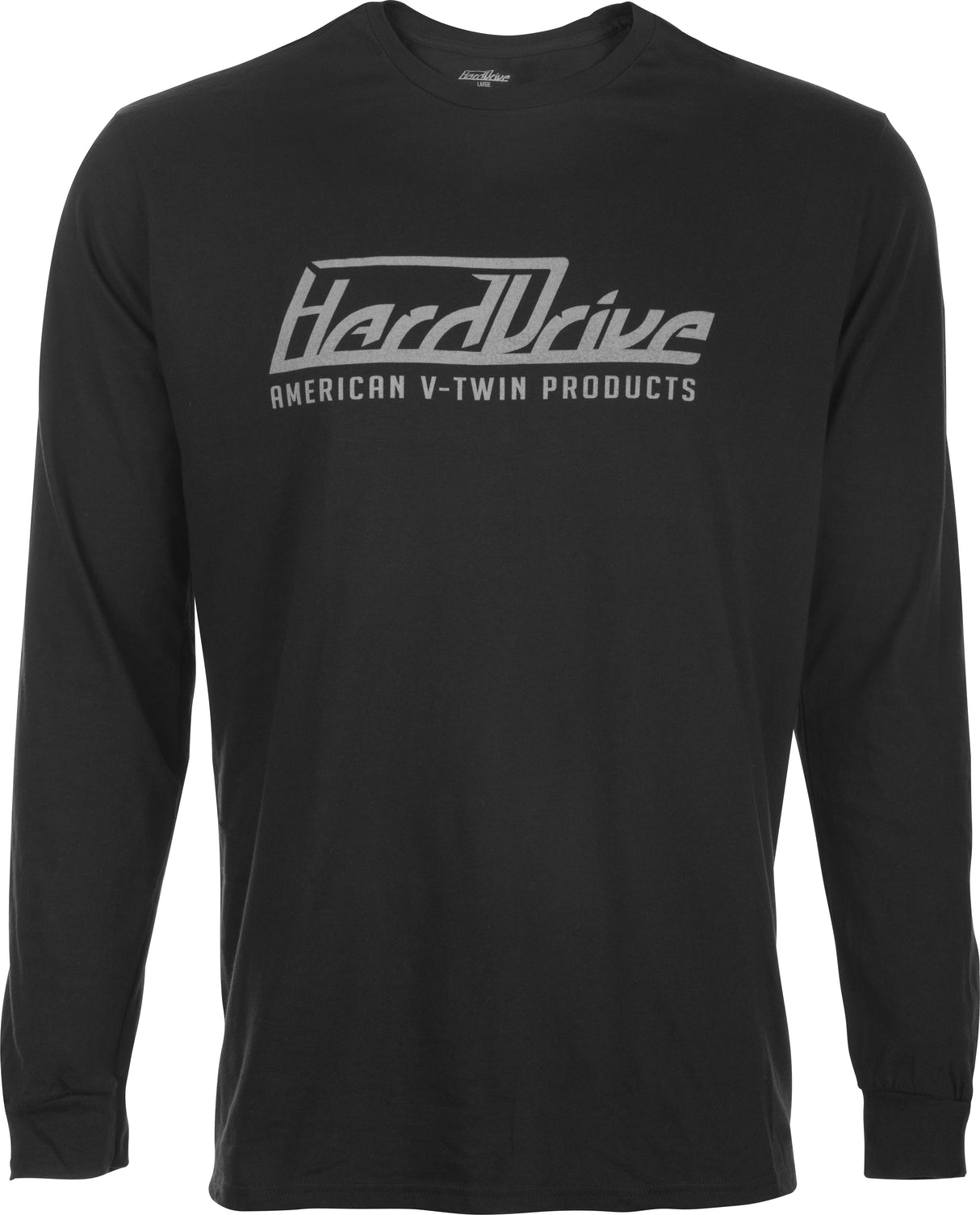 HARDDRIVE Harddrive Long Sleeve Tee Black/Grey Md 800-0206M