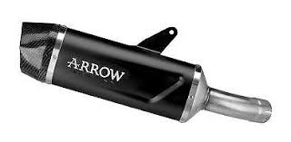 IN STOCK 71987AKN Arrow Indy Race EVO aluminium "Dark" silencer with carby end cap Kawasaki NINJA 1100 SX 2025