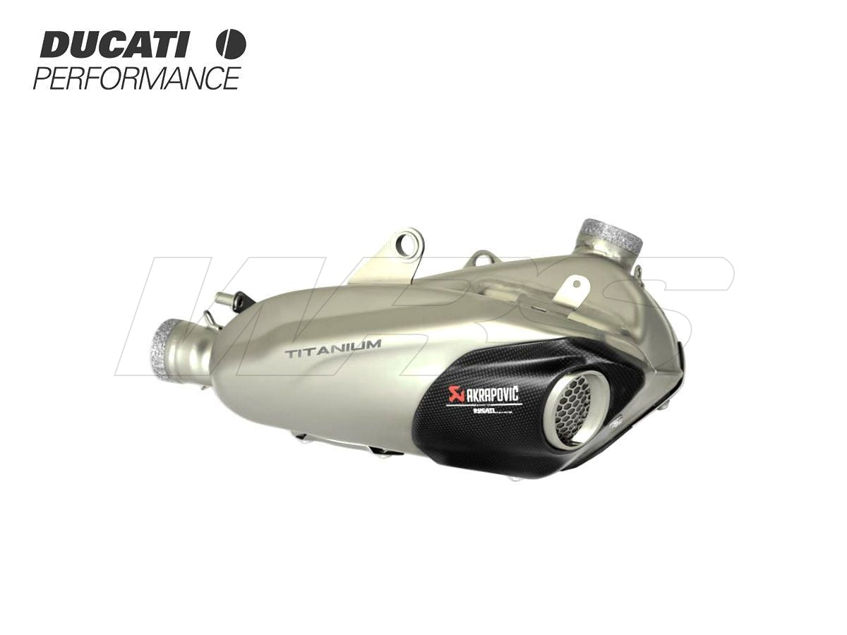 AKRAPOVIC DUCATI PERFORMANCE EURO 4 APPROVED SILENCER DUCATI STREETFIGHTER V4 / S / SP 2020-2023 96481712AA