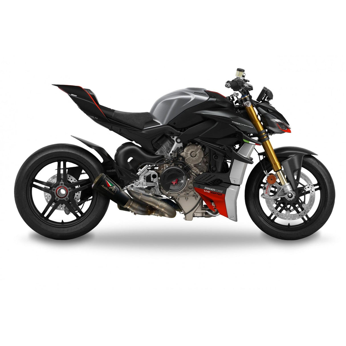 Austin Racing DUCATI V4 STREETFIGHTER 2020 - 2024 GP3 DE-CAT COMPLIANT & RACE EXHAUST SYSTEM