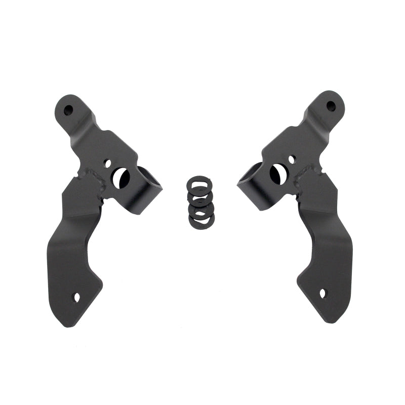 Go Rhino 18-20 Jeep Wrangler JL/JLU/Gladiator JT Light Mount - Two 3in Cubes Offset 730231T