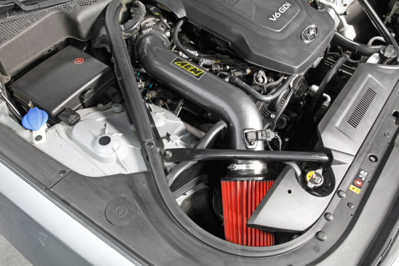 AEM 2015 Hyundai Genesis 3.8L-V6 F/I Silver Cold Air Intake 21-796C