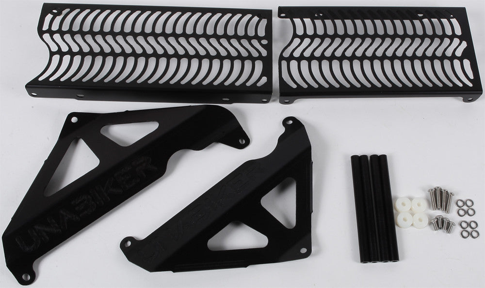 UNABIKER Radiator Guard (Black) KKLX09450R-K