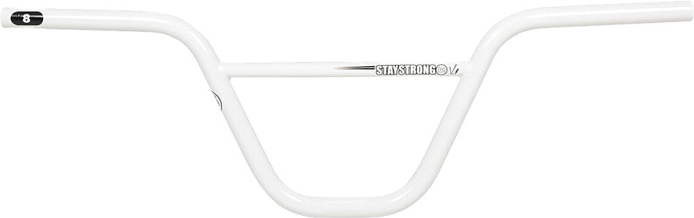 STAYSTRONG V1 Race Bar 8" White XSSBAR01WH8