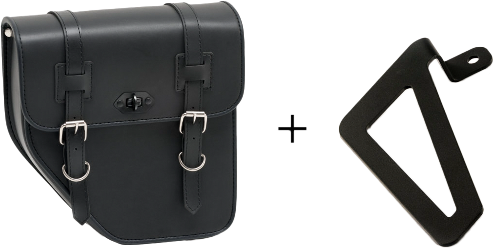 CUSTOMACCES Ibiza Saddlebag Black Left W/O Base AP0007N