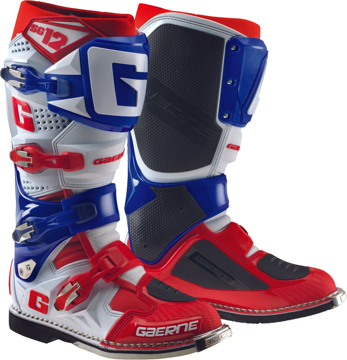 GAERNE Sg-12 Boot White/Blue/Red 11 2174-052-011