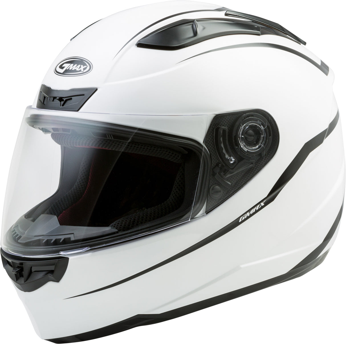GMAX Ff-88 Full-Face Precept Helmet White/Black Sm G1884014