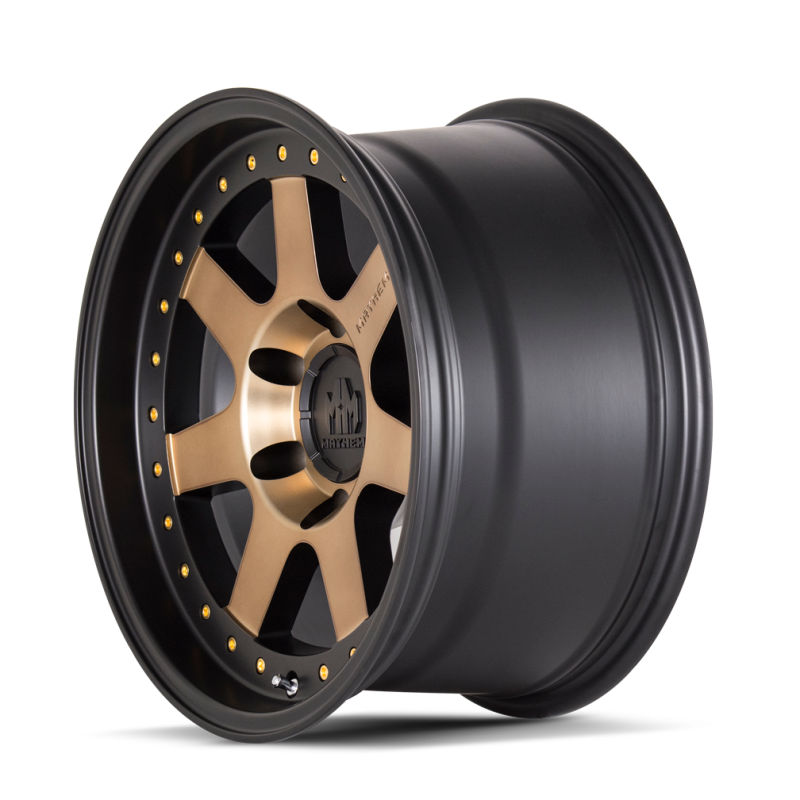 Mayhem 8300 Prodigy 17x9 / 6x139.7 BP / -6mm Offset / 106mm Hub Matte Black w/ Bronze Tint Wheel 8300-7983TZ