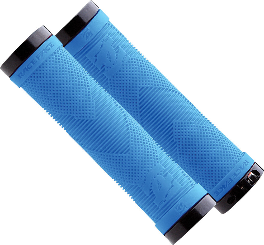 RACE FACE Sniper Lock-On Grips Blue AC990031