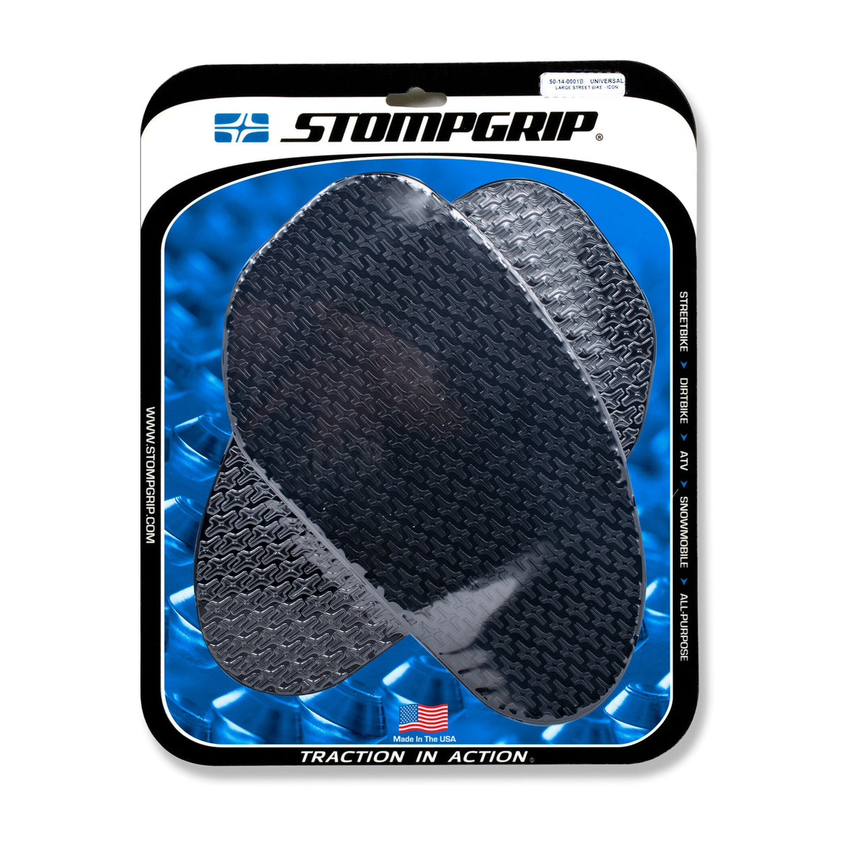 STOMPGRIP Universal Large Kit Icon Black 50-14-0001B