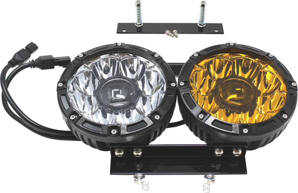 LETRIC LIGHTING CO7" Db7 Led Headlight Kit Fltr `15-UpLLC-DB7-YC