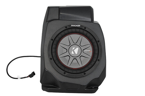 SSV WORKS 10" Kicker Sub Under Dash W/ Amp Pol RZ5-1KRC