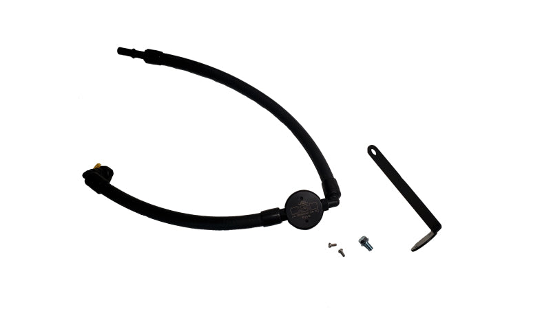 J&L 2021.5-2022 Ford Bronco 2.3L EcoBoost Oil Separator 3.0 Passenger Side - Black Anodized 3075P-B