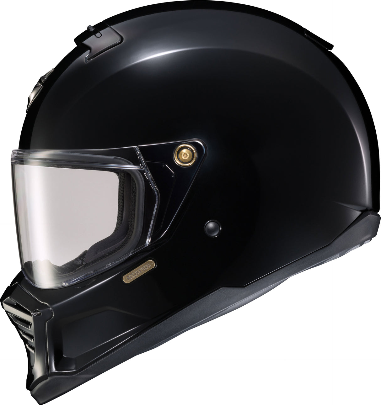 SCORPION EXO Exo-Hx1 Full-Face Helmet Gloss Black Xl HX1-0036
