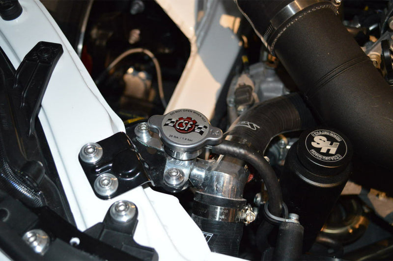 CSF 13+ BRZ / 13-20 Toyota 86 / 22+ GR86 Aluminum Filler Neck w/ High Pressure Radiator Cap 8044