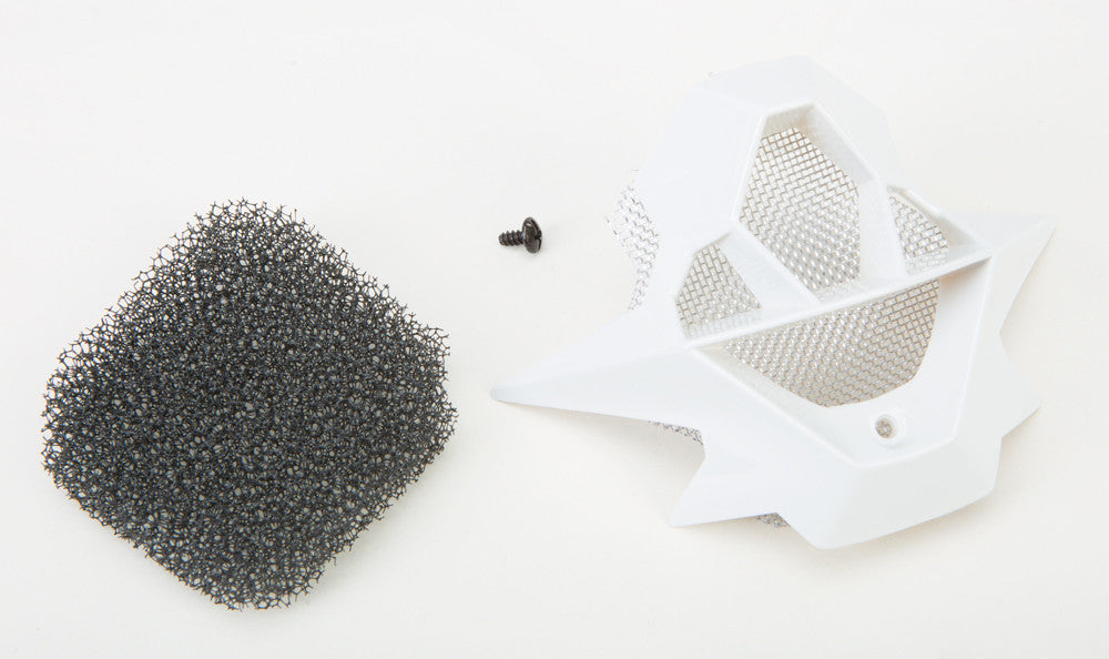 GMAX Gm-76x Mouth Vent (White) 1 Screw/Screen/Foam Inserts G076002