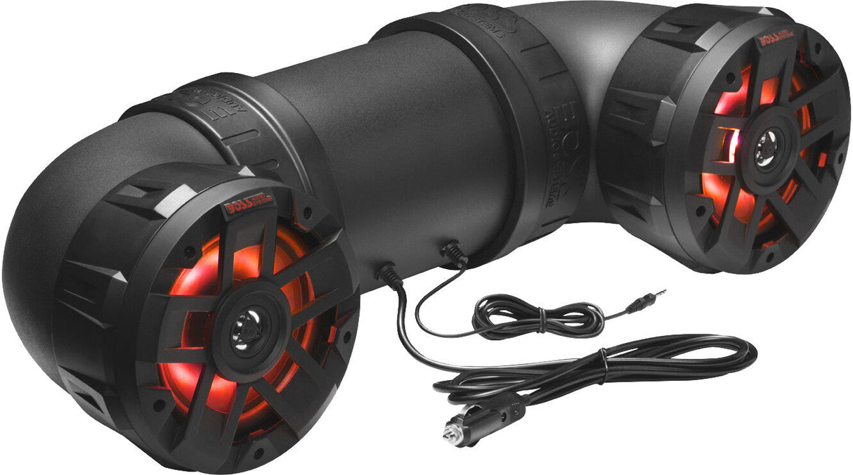 BOSS AUDIO Rgb 6.5" Atv Tube 6.5" Bt Tube For Atv ATV65BRGB