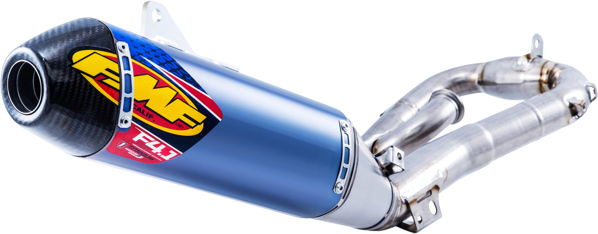 FMF Factory 4.1 Rct Anod Sys W/ Ti M.B. W/C Cap Yz250f 44457