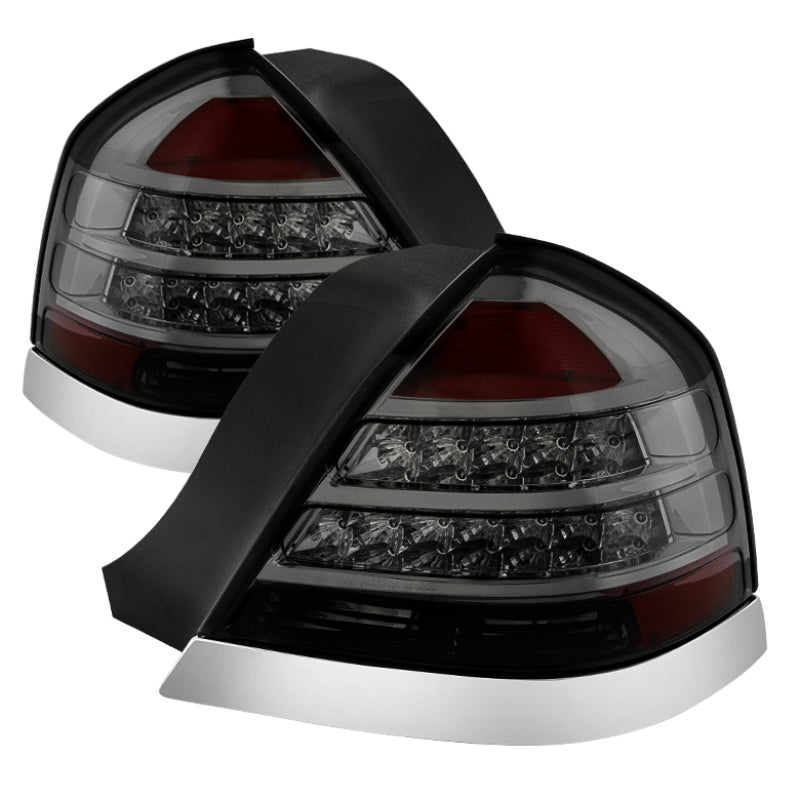 Xtune Crown Victoria 98-11 LED Tail Lights Smoke ALT-JH-CVIC98-LED-SM 9027628