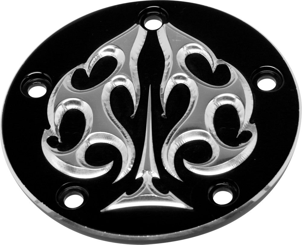 PREC. BILLET Points Cover Ace's Wild Black ACE-220-5H-BLK