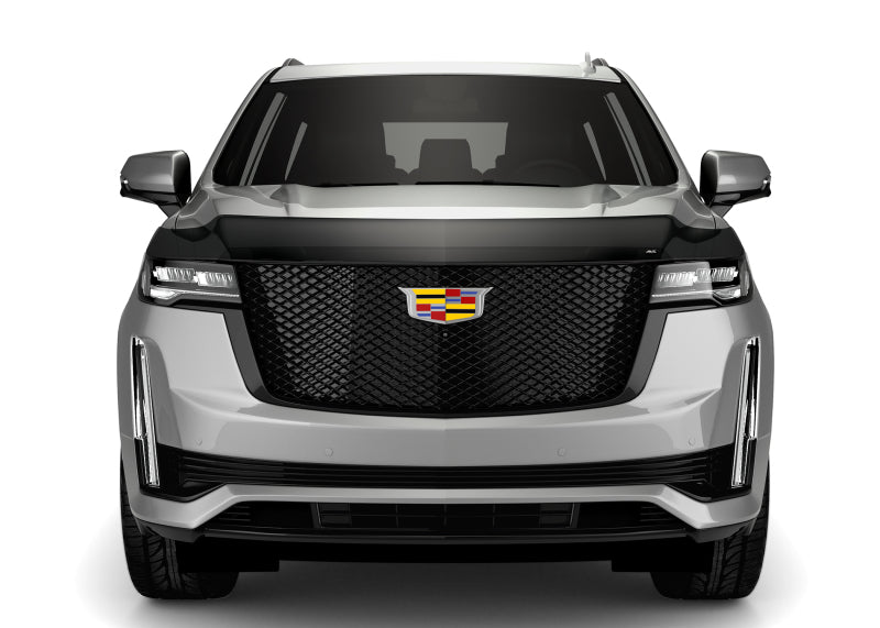 AVS 2021 Cadillac Escalade High Profile Bugflector II Hood Shield - Smoke 25970