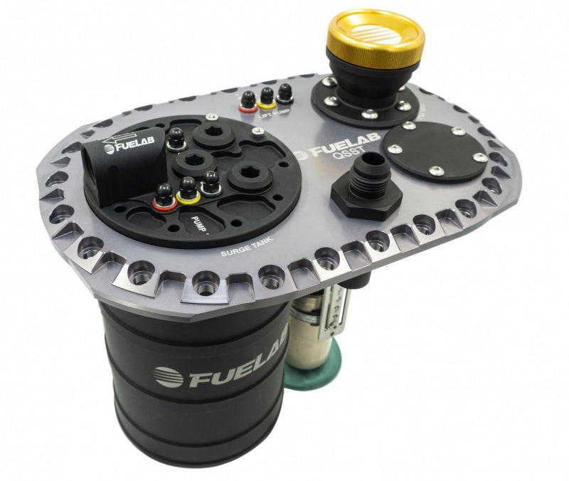 Fuelab Quick Service Surge Tank w/No Lift Pump & No Surge Pump - Titanium 62710-0