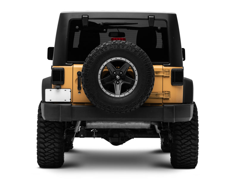 Raxiom 07-18 Jeep Wrangler JK LED Tail Lights- Black Housing (Smoked Lens) J115435
