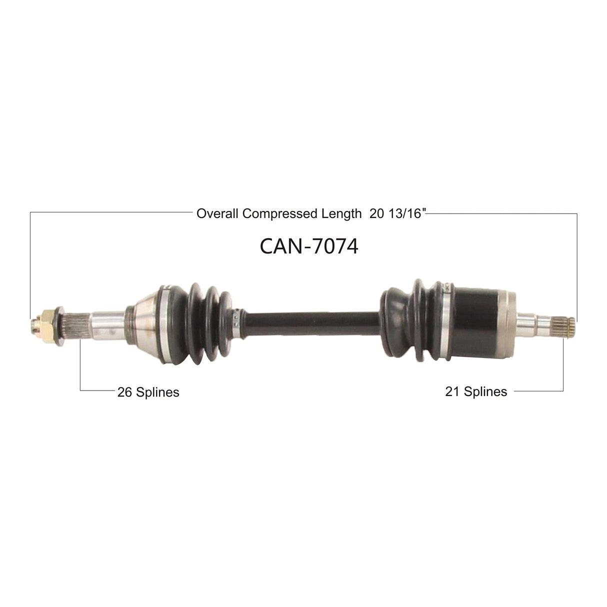 OPEN TRAILOe 2.0 AxleCAN-7074