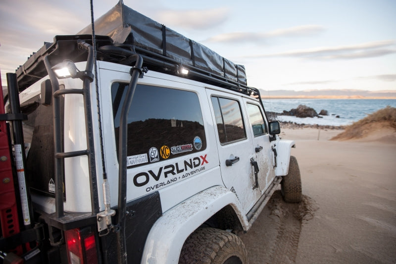 KC HiLiTES C-Series C2 LED 2in. Backup Area Flood Light 20w (Pair Pack System) - Black 519