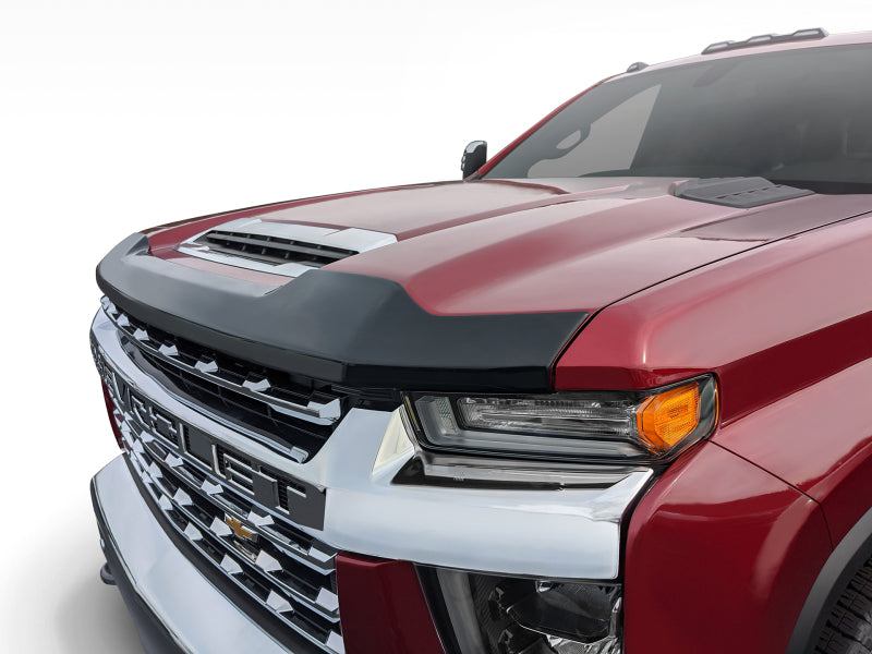 AVS 2020 Chevrolet Silverado 2500 Aeroskin Low Profile Hood Shield - Smoke 322187