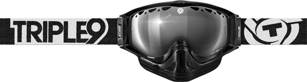 TRIPLE 9 Switch Goggle Black W/ Chrome/Rose Lens 37-2354