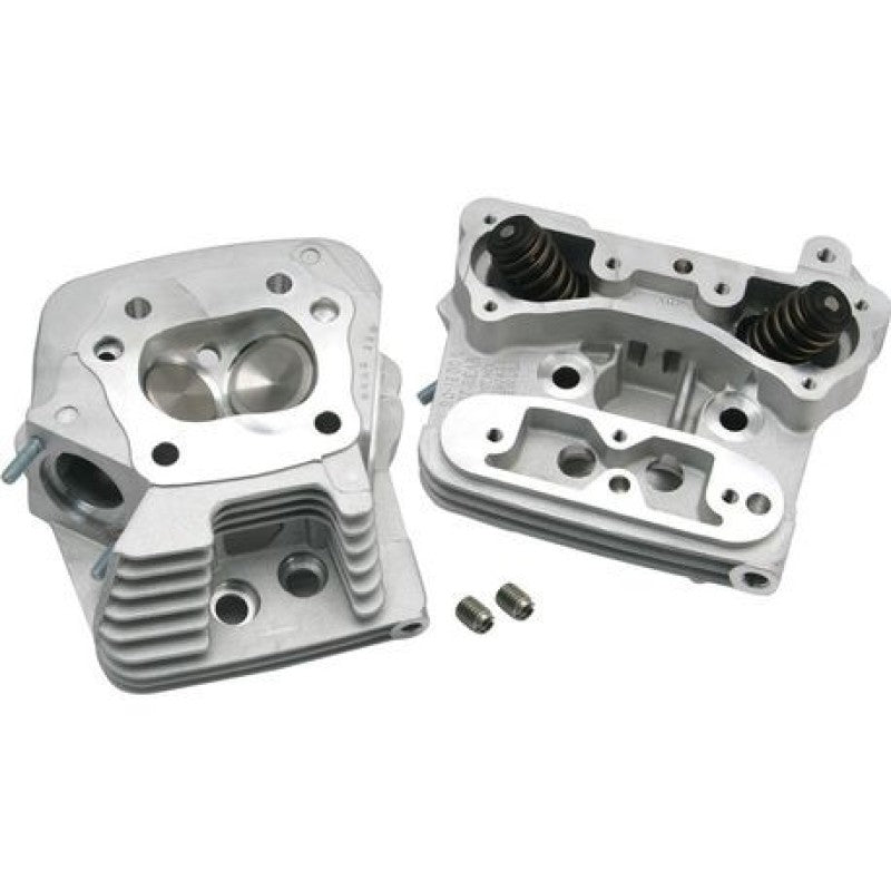 S&S Cycle 84-99 Performance Replacement Low Compression 76cc Cylinder Heads - Natural 106-6059