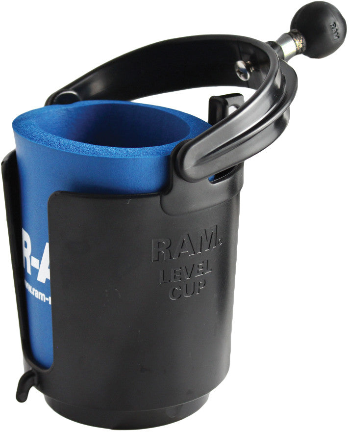 RAM Cup Holder With Cozy 1" Diameter Ball RAM-B-132BU