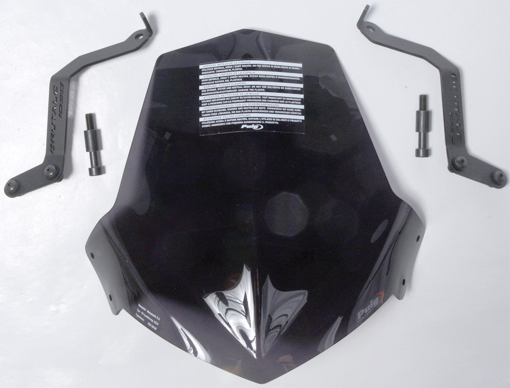 PUIG Windscreen Naked New Gen Sport Dark Smoke 6400F