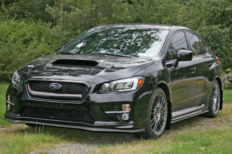 Rally Armor 15-21 Subaru WRX/STI (Sedan ONLY) Black UR Mud Flap w/ Red Logo MF32-UR-BLK/RD